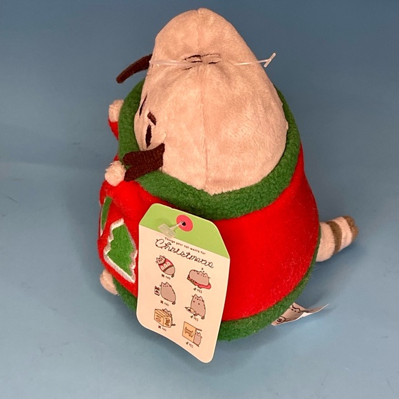 GUND Pusheen Dragon Pip Plush, 6 in And Christmas Tree Pusheen 5 In Plush W Tags - Picture 3 of 12